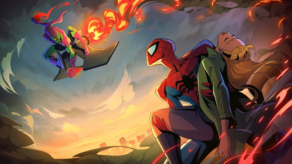 Style Frame Spider Man Goblin — design by Wild Comet Media