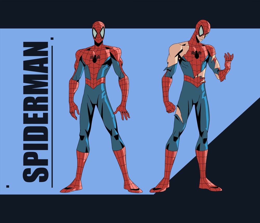 Spider Man — design by Wild Comet Media