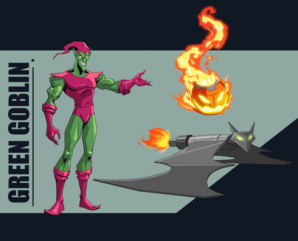 Green Goblin — design by Wild Comet Media